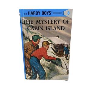 Hardy Boys Volume 8 Mystery of Cabin Island Hardcover by Franklin Dixon